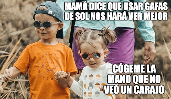 meme gafas de sol